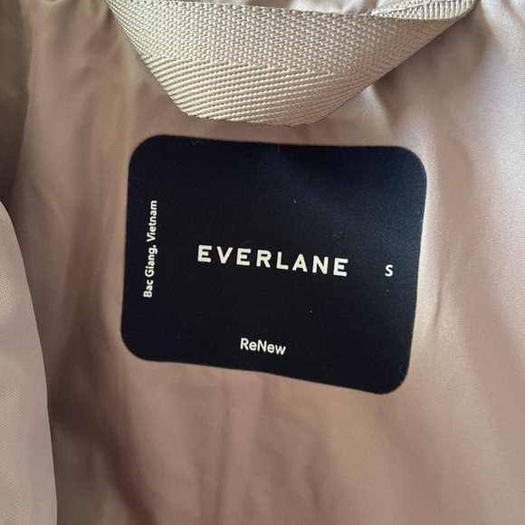 Everlane The ReNew Long Puffer Burnt Sugar Taupe Size Small - Picture 12 of 16